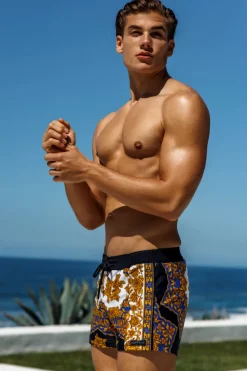 Sauvage Swimwear Amalfi Retro Lycra Swimmer