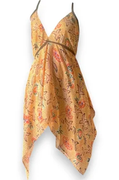 Women Sauvage Swimwear Designer Silk Dress- Leopard