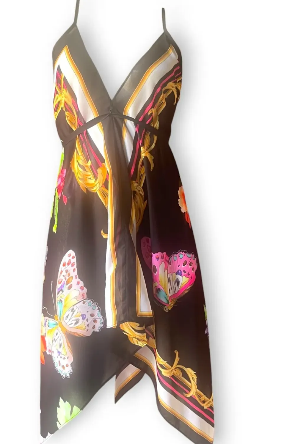 Women Sauvage Swimwear Designer Silk Dresses