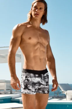 Sauvage Swimwear Grand Turks Retro Lycra Swimmer