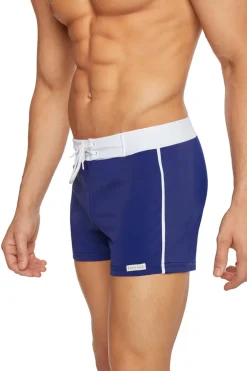 Sauvage Swimwear Retro Lycra Swimmer - Navy