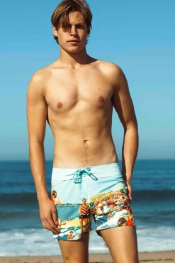 Sauvage Swimwear Riviera Photo Surf Short
