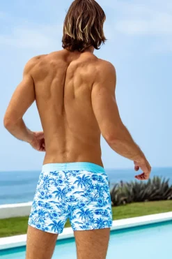 Sauvage Swimwear Sky Hawaii Retro Lycra Swimmer