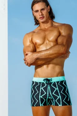 Sauvage Swimwear Vintage Retro Lycra Swimmer